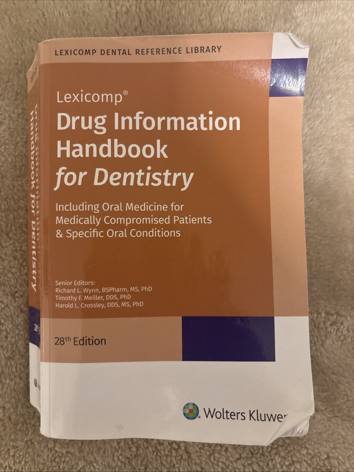 Lexicomp Dental Reference Library Drug Information Handbook for Dentistry 28th e