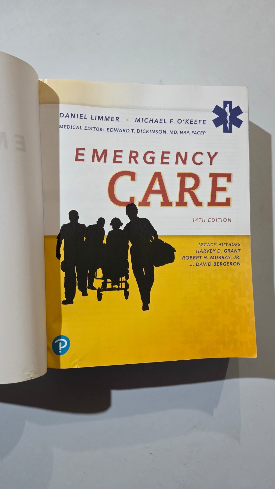 Emergency Care 14th Edition (Bound- Looseleaf). Pearson.