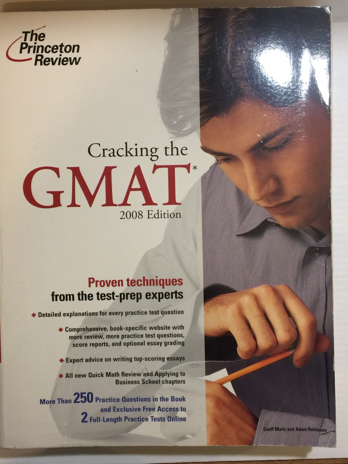 Graduate Test Prep Ser.: Cracking the GMAT 2008 by Adam Robinson, Geoff Martz…