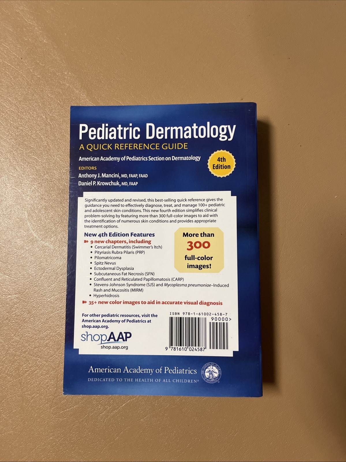 Pediatric Dermatology: A Quick Reference Guide by Mancini MD FAAP FAAD