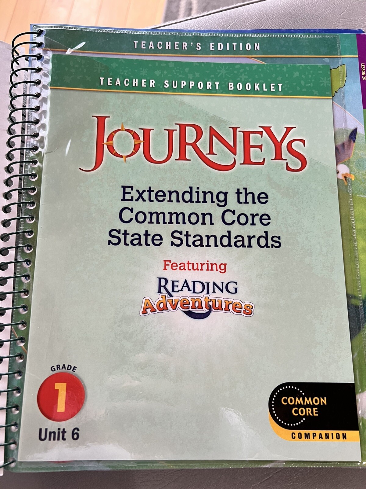 HMH journeys teacher’s manual grade 1 Ohio 2012 Edition ELA Unit 6 Homeschool