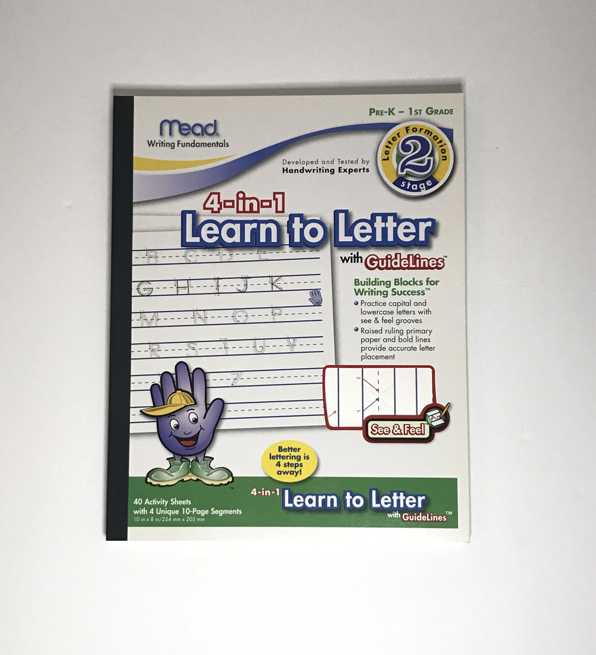 NEW Mead Writing Fund. 4 in 1 Learn to Letter PreK-1st and Primary Journal K-2nd