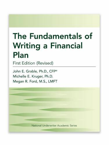 The Fundamentals of Writing a Financial Plan
