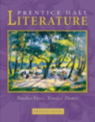 Prentice Hall Literature Timeless Voices Timeless Themes Student Edition…