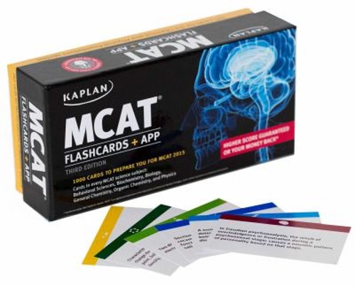 Kaplan MCAT Flashcards + App Kaplan Test Prep