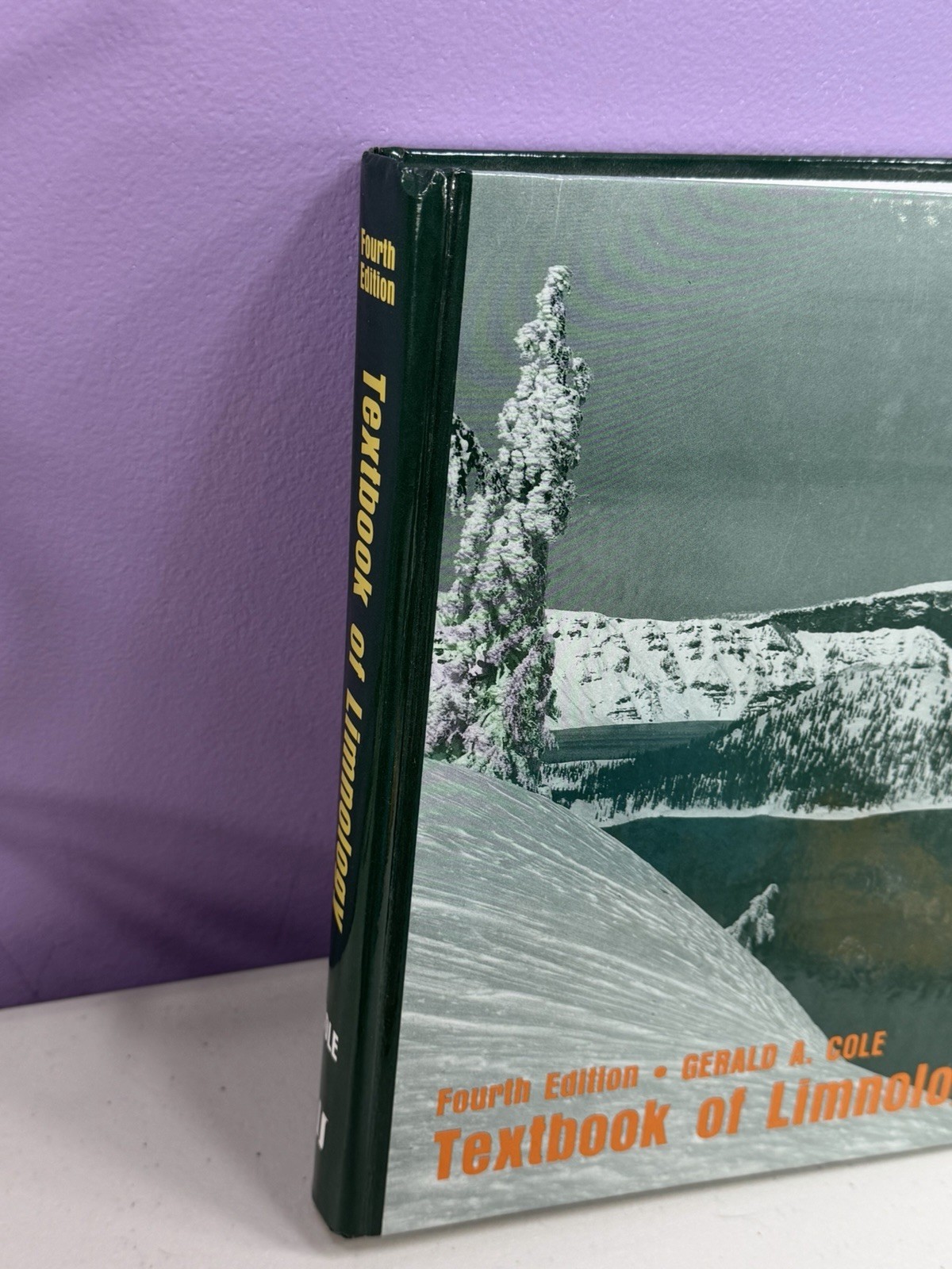 hardcover copy of the Textbook of Limnology (Fourth Edition)