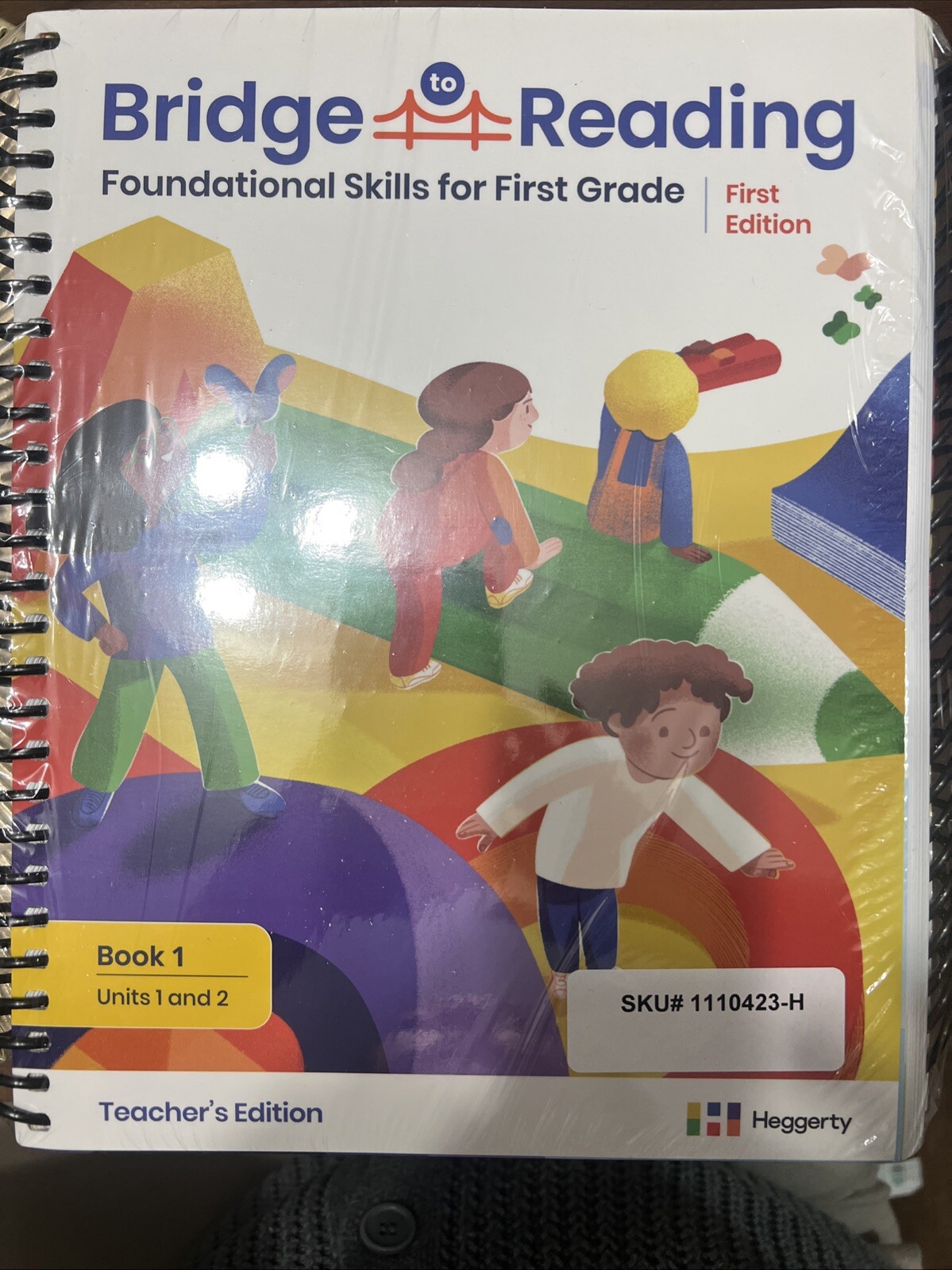 Heggerty, first Grade Teacher’s Edition Set Books 1,2 and 3 Units 1- 6
