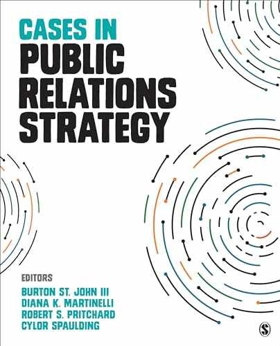 Cases in Public Relations – Paperback, by St. John Burton; – Acceptable n