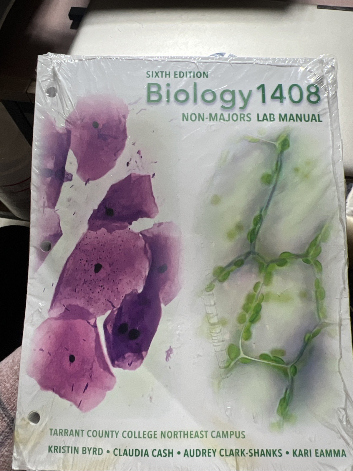 Biology 1408, Sixth Edition, Non-Majors Lab Manual