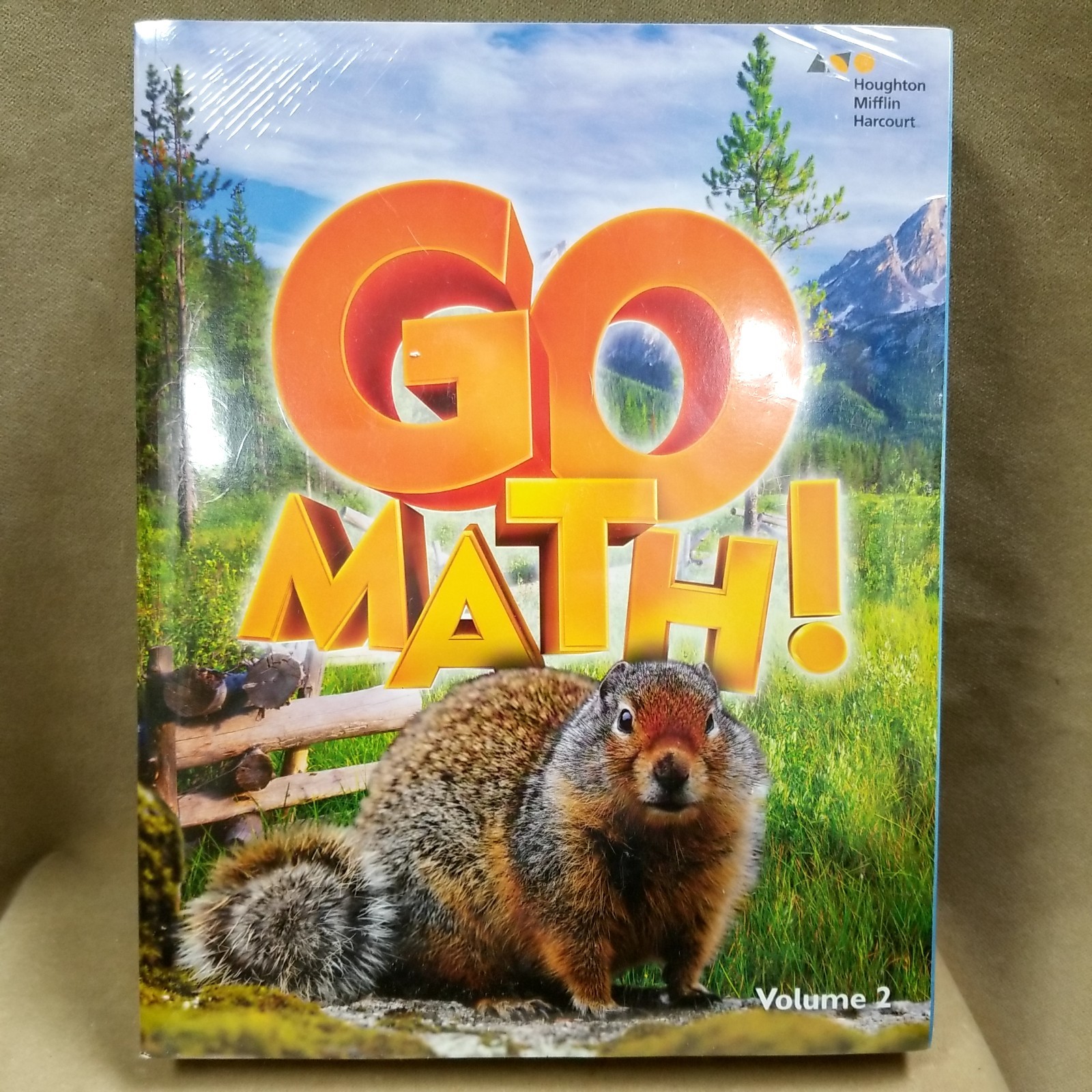 New Sealed Go Math! Volumes 1 & 2 Grade 4 Houghton Mifflin Harcourt 2016
