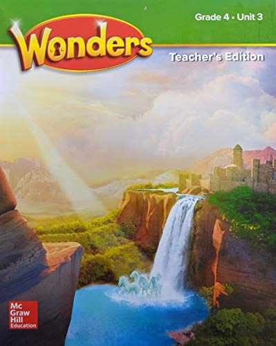 Wonders Teacher’s Edition Unit 3 – Spiral-bound, by McGraw Hill – Very Good