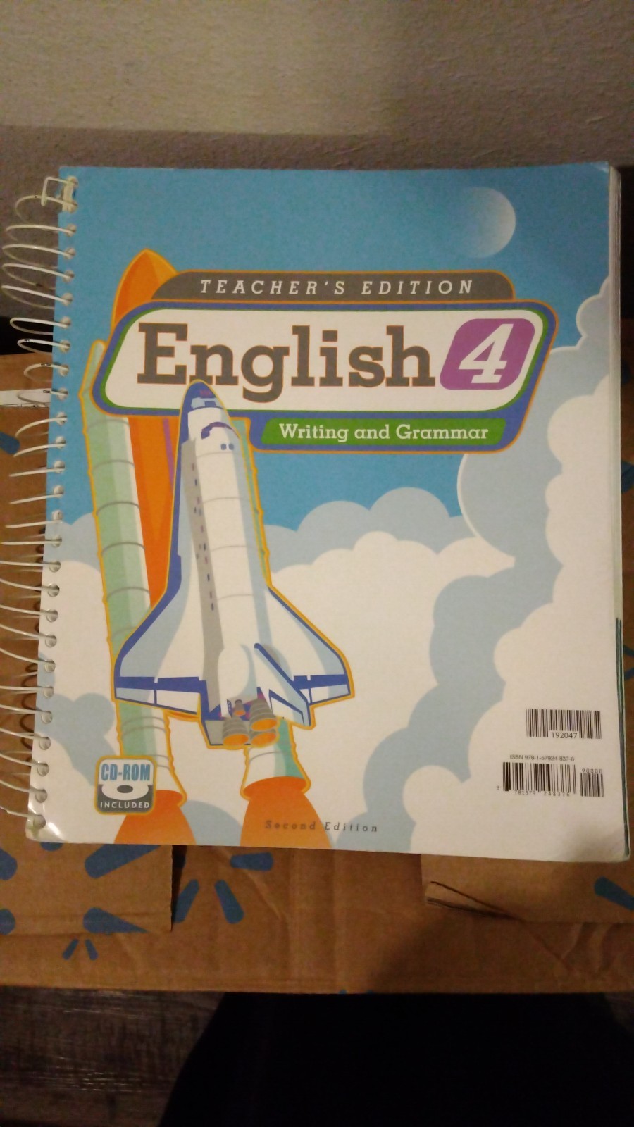BJU ENGLISH 4 4th grade Writing Grammar Homeschool Bob Jones Press 2nd ed.