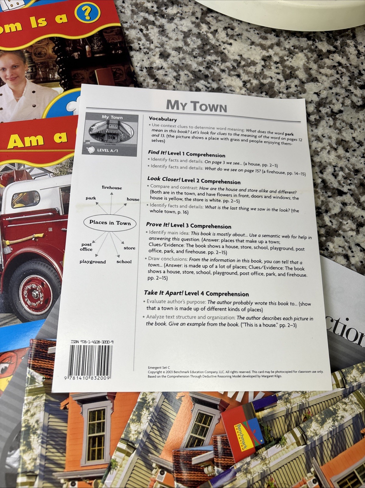 Mixed Lot Of Benchmark Education THE LITTLE RED HEN TEACHER’S RESOURCE SYSTEM