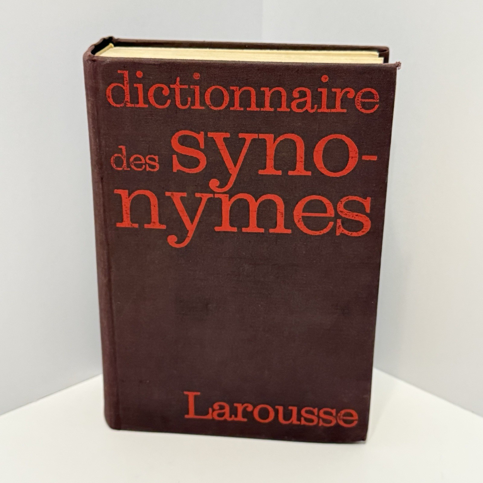 Dictionnaire Des Synonymes Larousse 1946 French Text Hardcover Book French