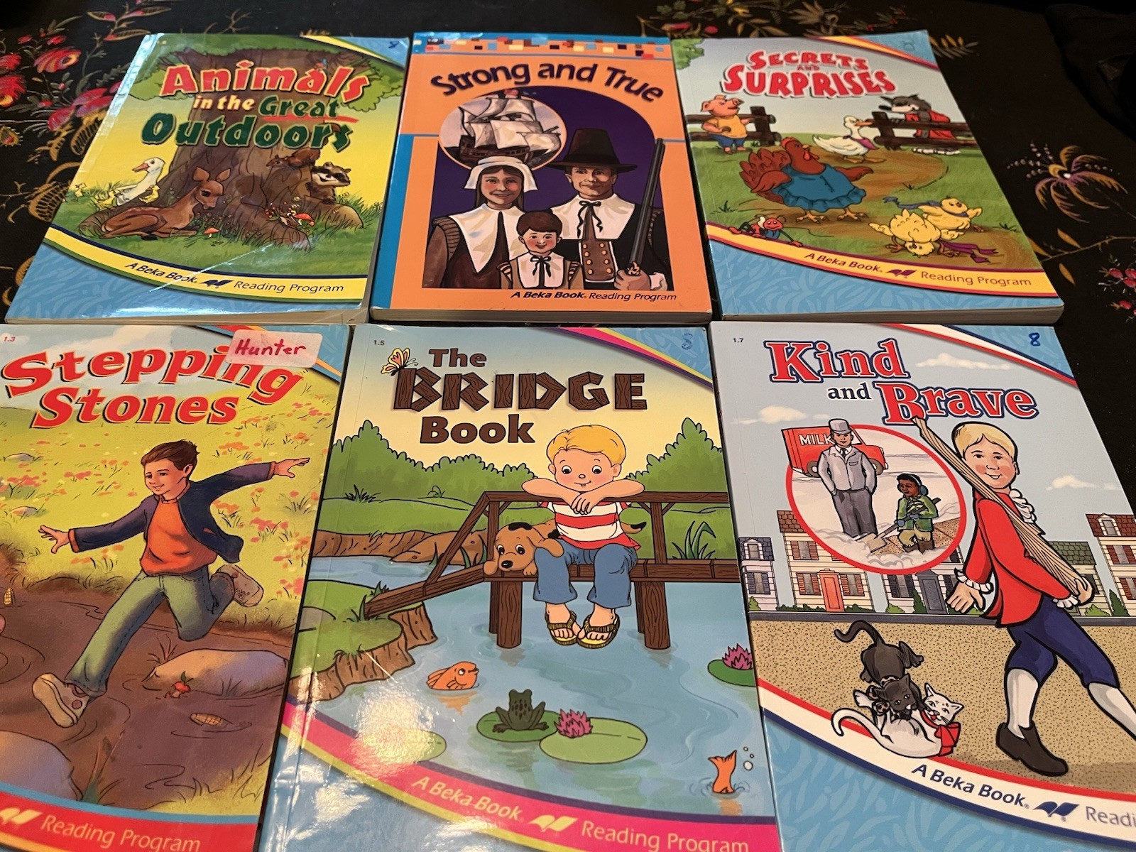 Fist Level Abeka Lot Of 8 Books. In Good Condition.