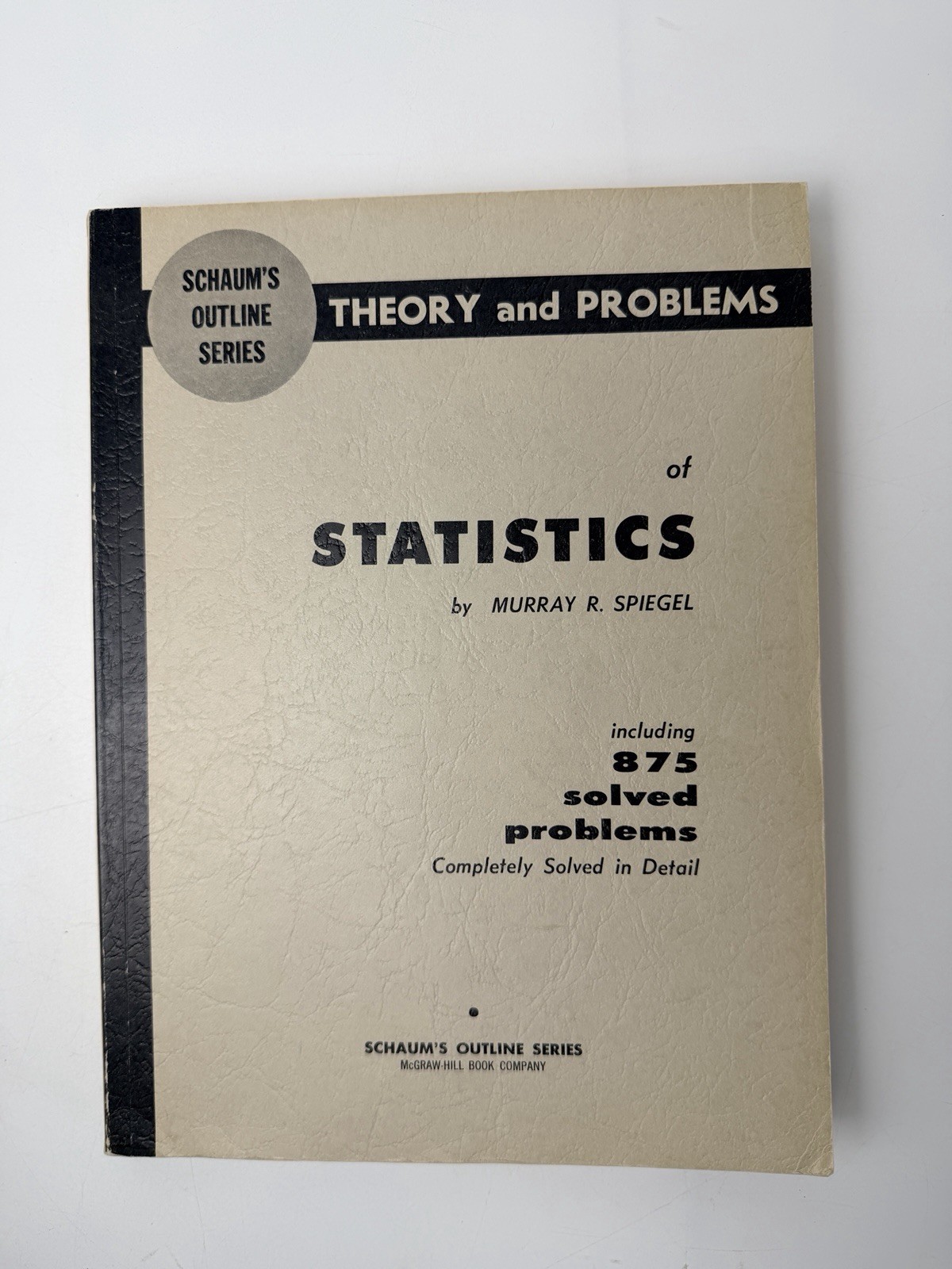 Vintage Lot of 11 Schaum’s Outline Series Mixed Theory & Problems Math PB- Good
