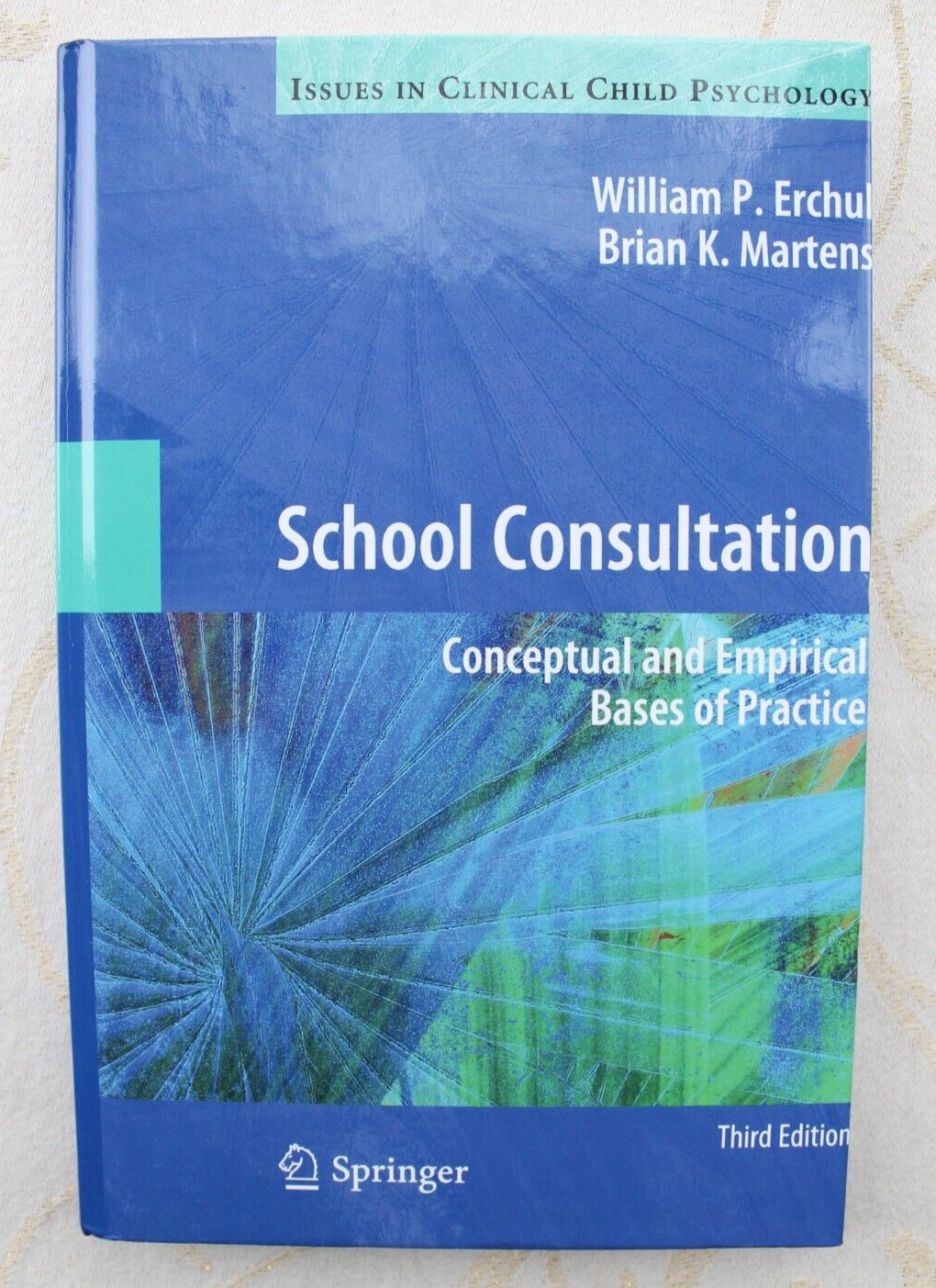 School Consultation: Conceptual and Empirical Bases of Practice (Issues in Clin,