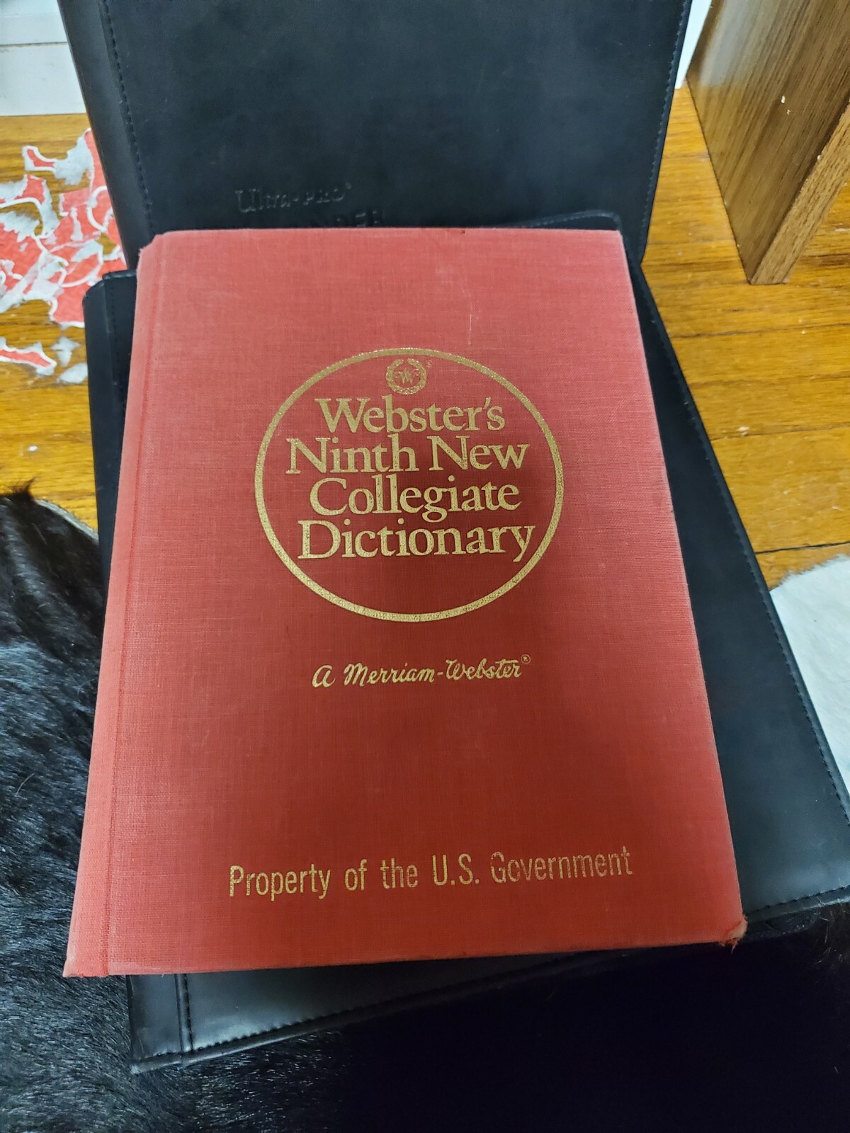 Webster’s Ninth New Collegiate Dictionary By Merriam Webster 1991 Government red