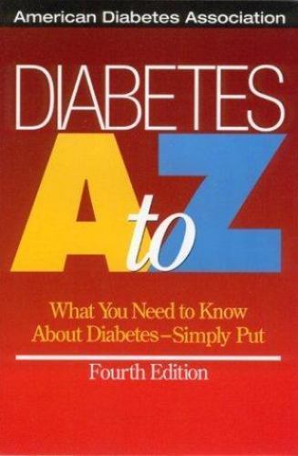 Diabetes A to Z : What You Need to Know Abou- 9781580400350, Credited, paperback