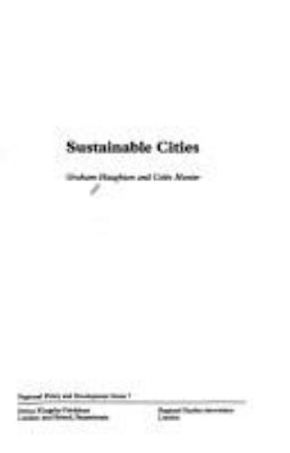 Sustainable Cities (Regional Policy and Development Series : No 7) – paperba…
