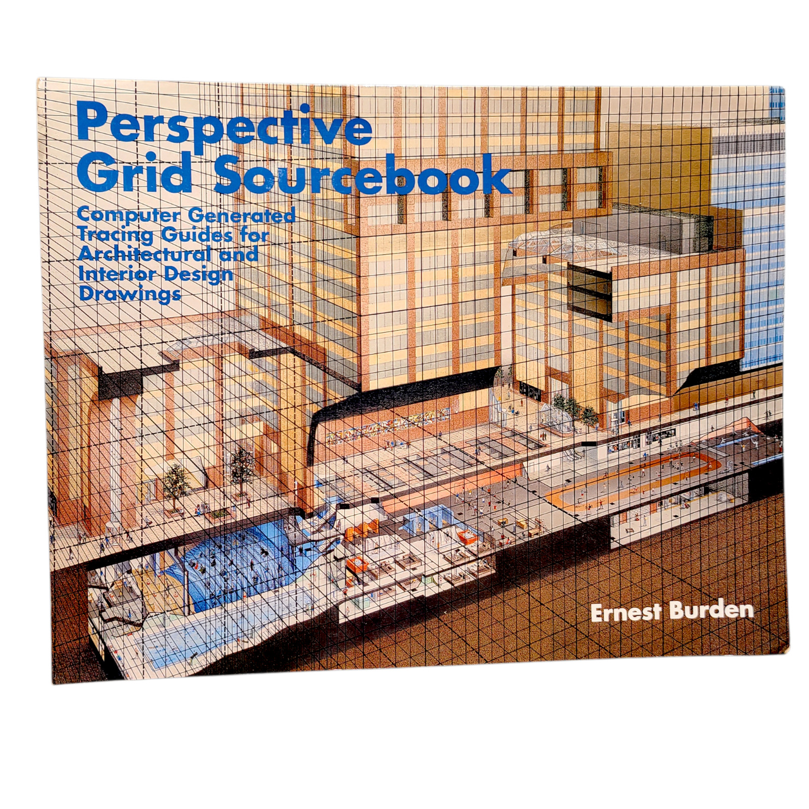Perspective Grid Sourcebook by Ernest Burden 1991 Architect Design Tracing Guide