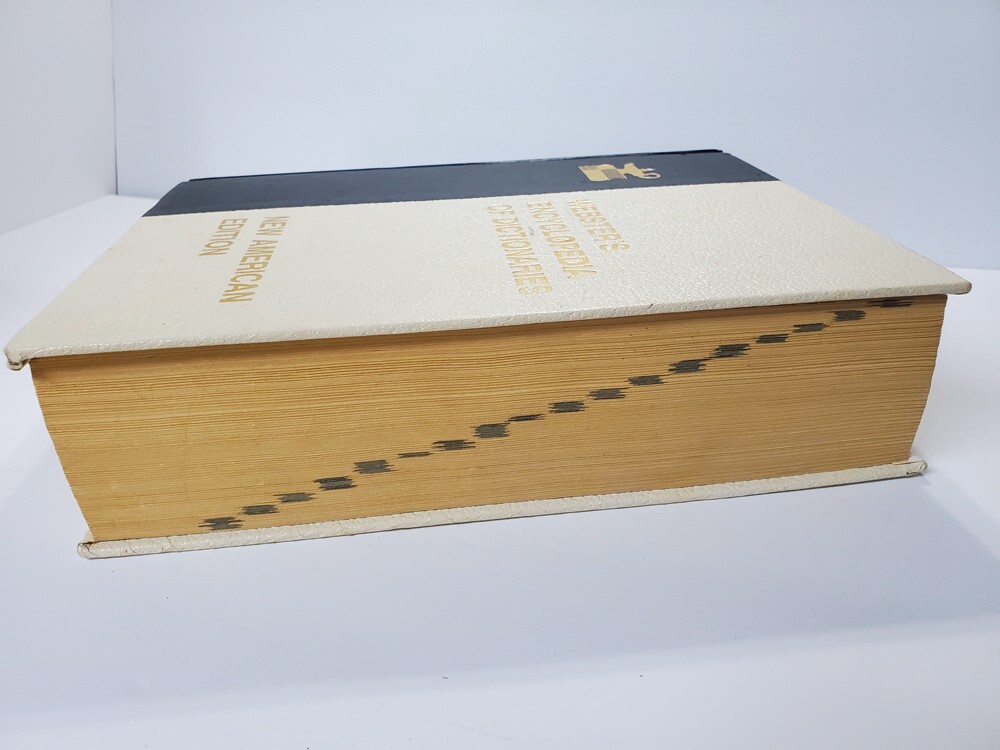WEBSTER’S Encyclopedia of Dictionaries New American Edition 1978 Large Type