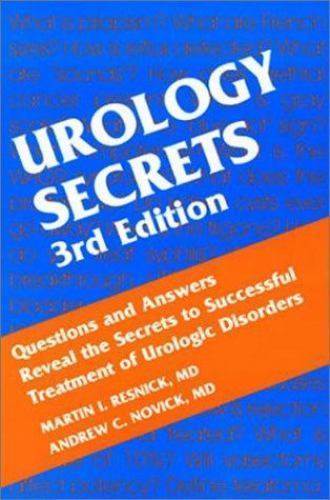 Secrets Ser.: Urology Secrets by Martin I. Resnick and Andrew C. Novick AZ