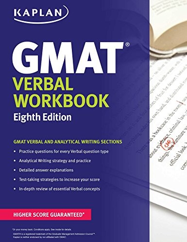 Kaplan GMAT Verbal Workbook (Kaplan Test Prep) By Kaplan Test Pr