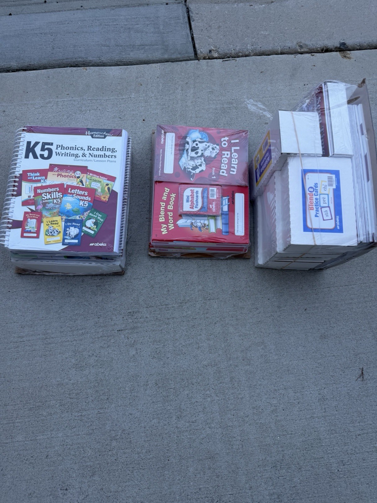 Abeka K5 Complete Parent Kit Brand New Sealed