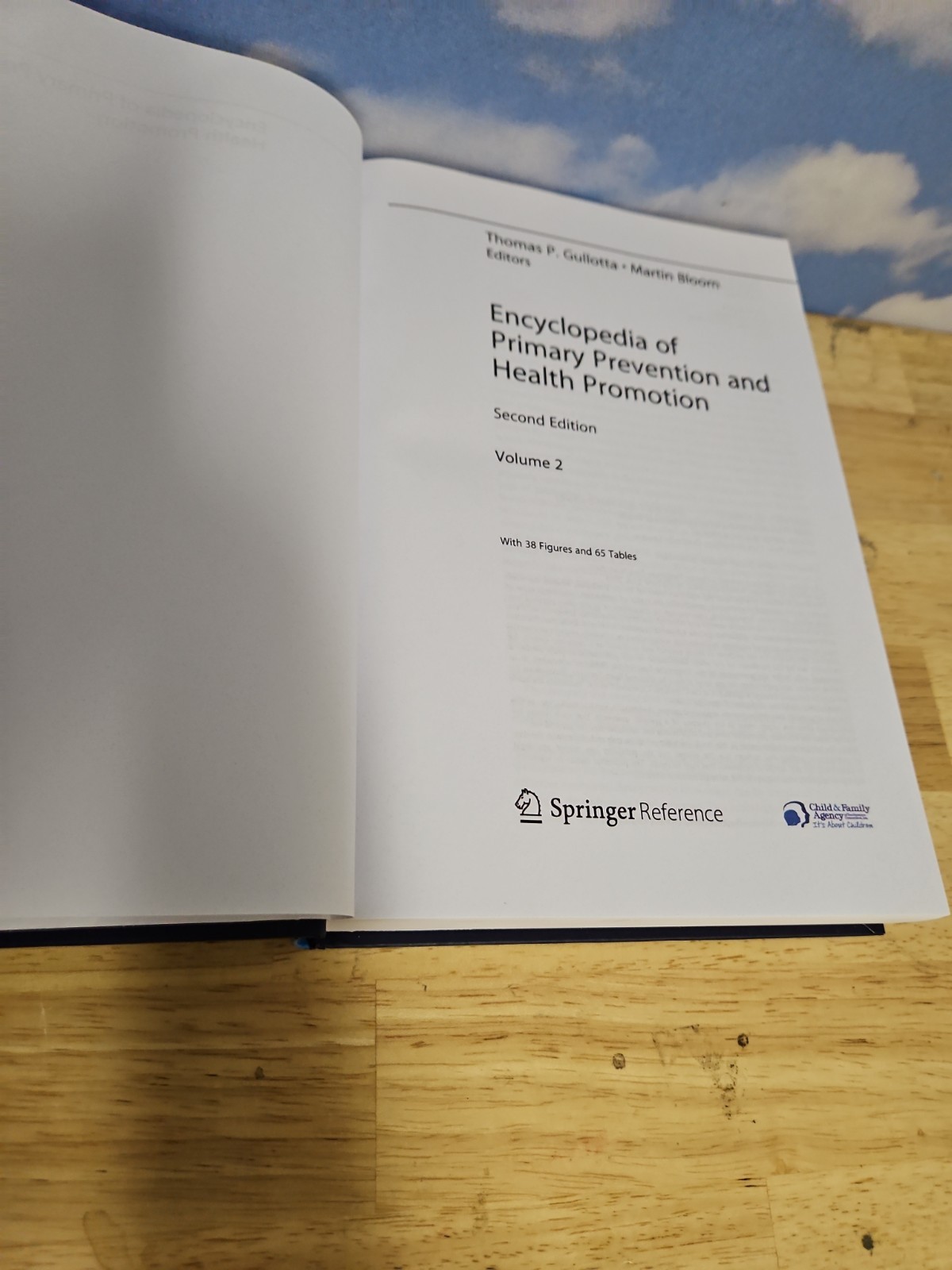 VOLUME 2 ONLY Encyclopedia of Primary Prevention and Health Promotion