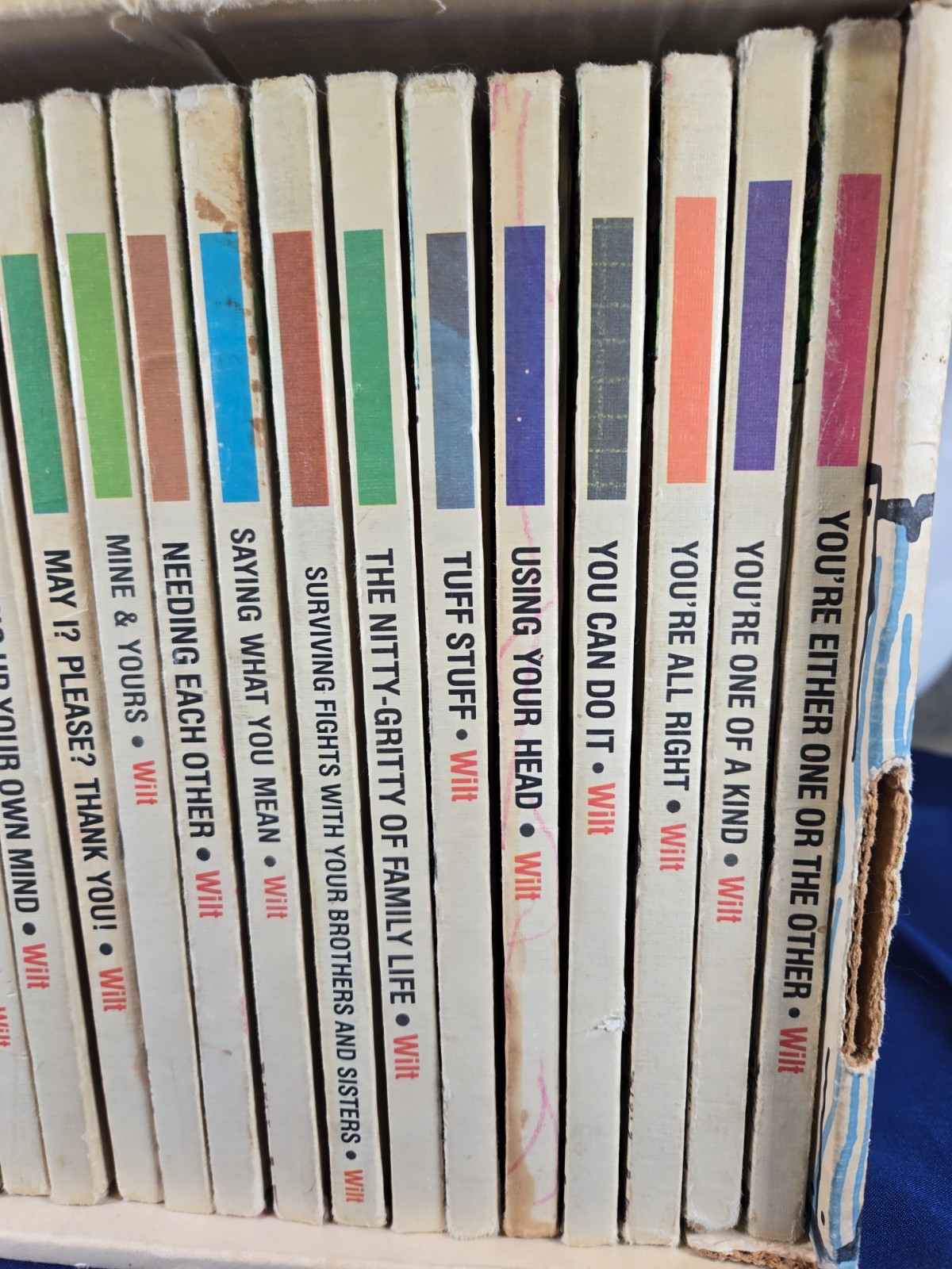Vintage Joy Wilt “With” Children’s Self-Help Book Set 23 Volumes + Slipcase