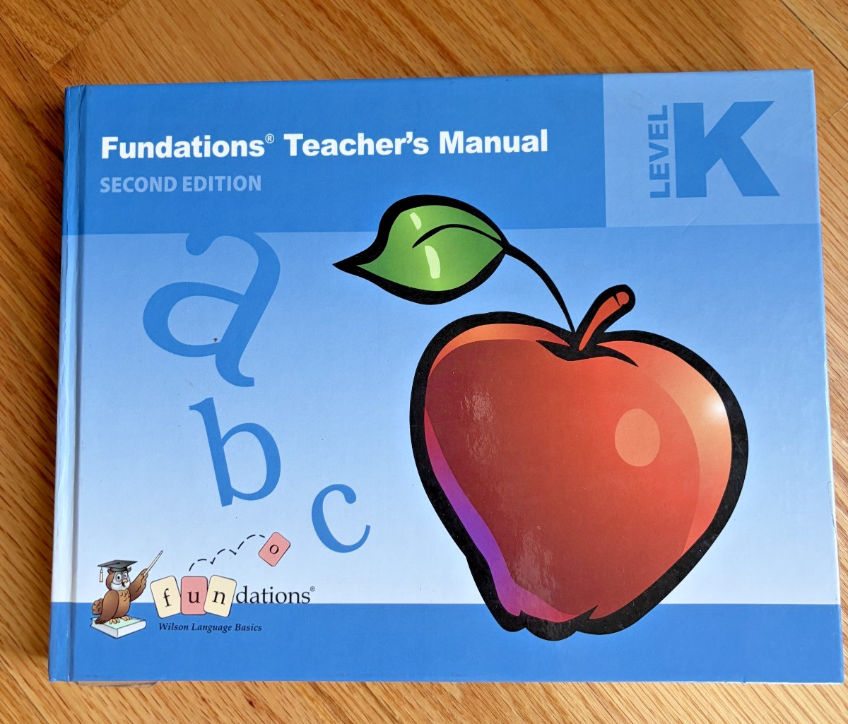 Fundations Teacher’s Manual K Second Edition by Barbara Wilson (2012, Library…