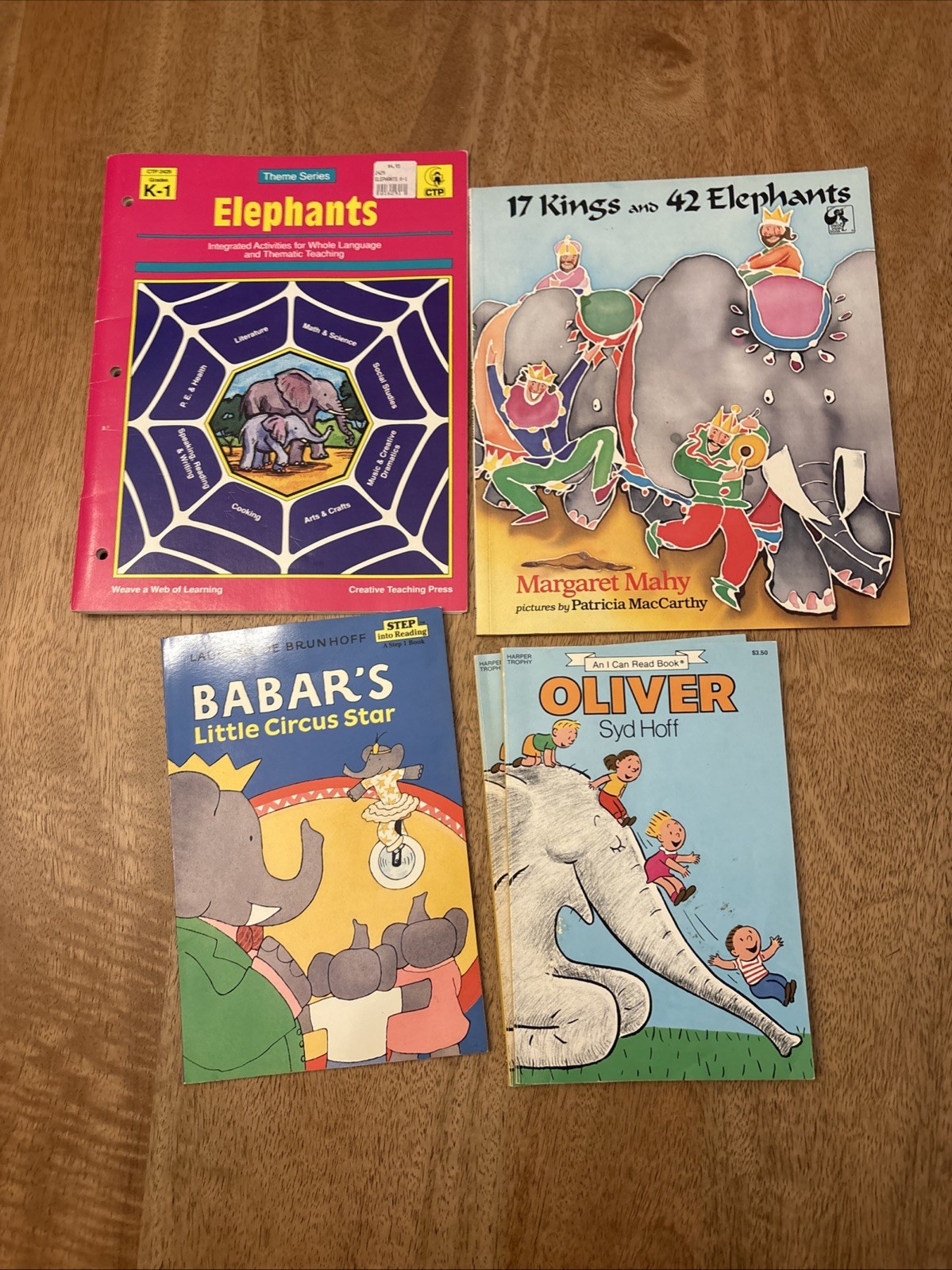 Teacher Thematic Unit On Elephants Includes Three Elephant Books K Through One