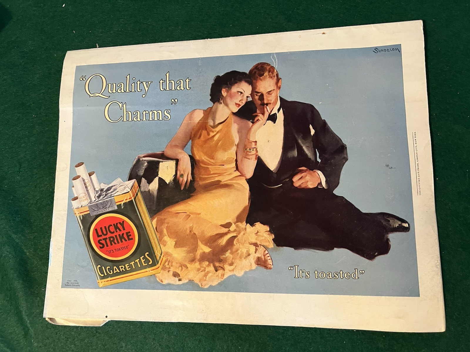 September 1933 The American Home / Full Issue -204 Pages Lucky Strike ad!