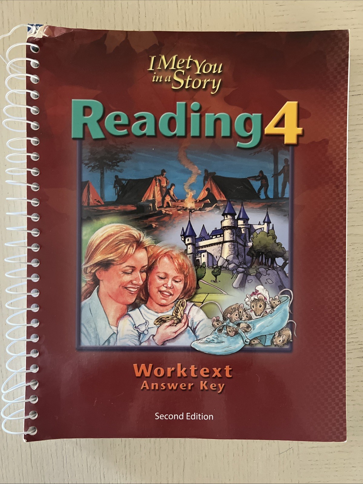 BJU Bob Jones Reading 4 I Met You in a Story Student Text Teacher’s Edition Key