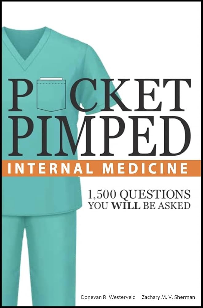 Pocket Pimped: Internal Medicine, Zachary Sherman, PB, Free Shipping