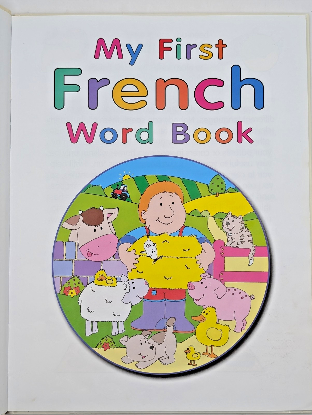 My First French Word Book (My first…series) By Jenny Tulip hardback
