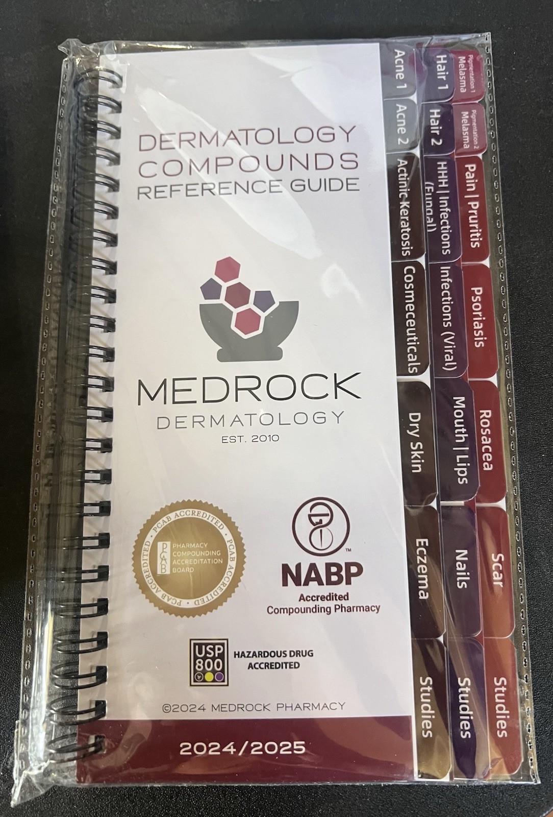 NABP, MEDROCK Dermatology , 2024-2025, Dermatology Compounds Reference Guide( 2)