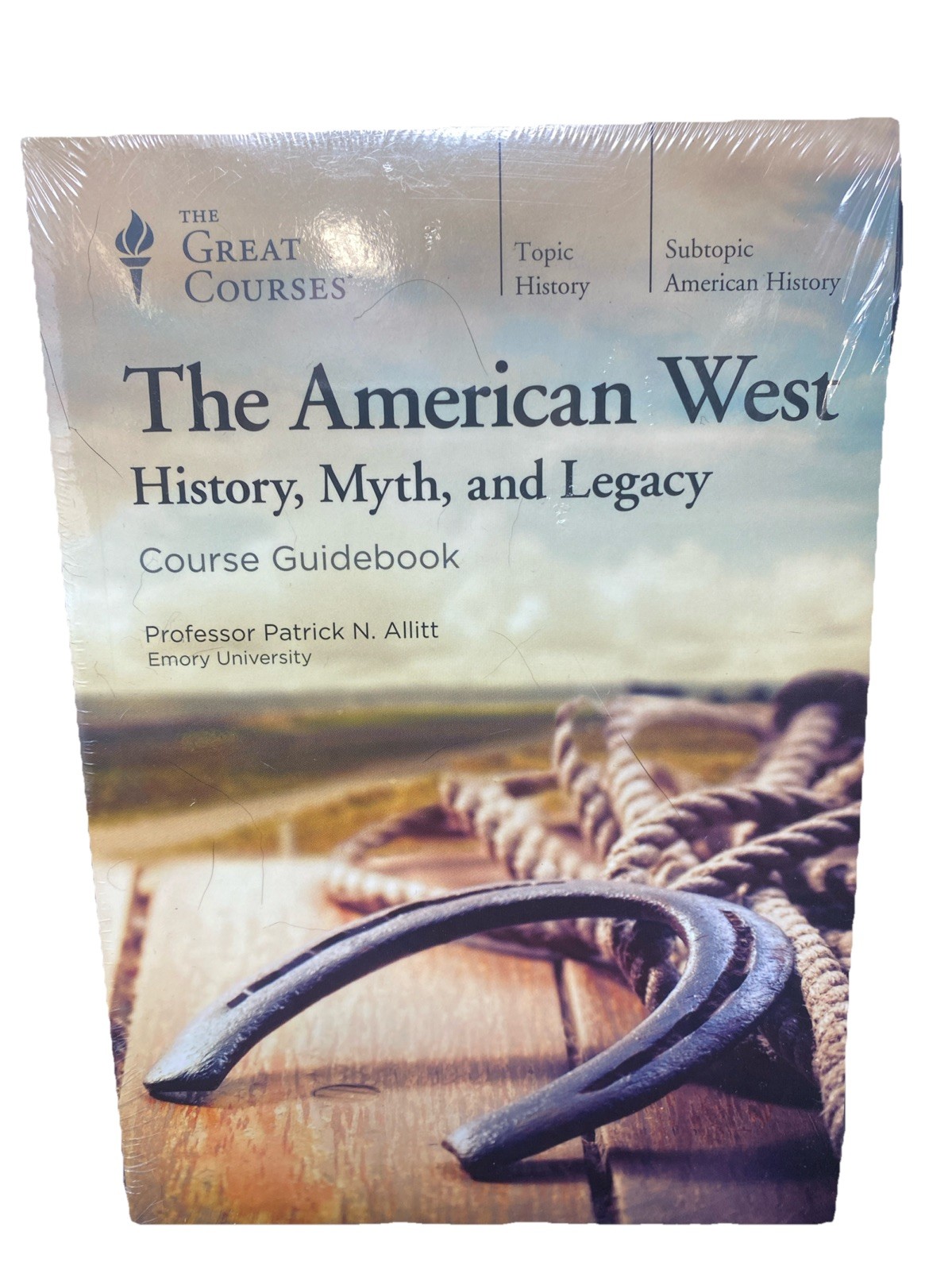 The Great Courses The American West History Myth Legacy 4 Disc DVD & Book Sealed