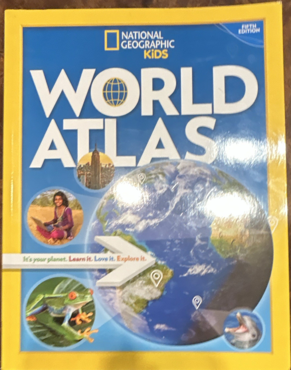 National Geographic Kids World Atlas Fifth Edition Paperback 208 Pages English