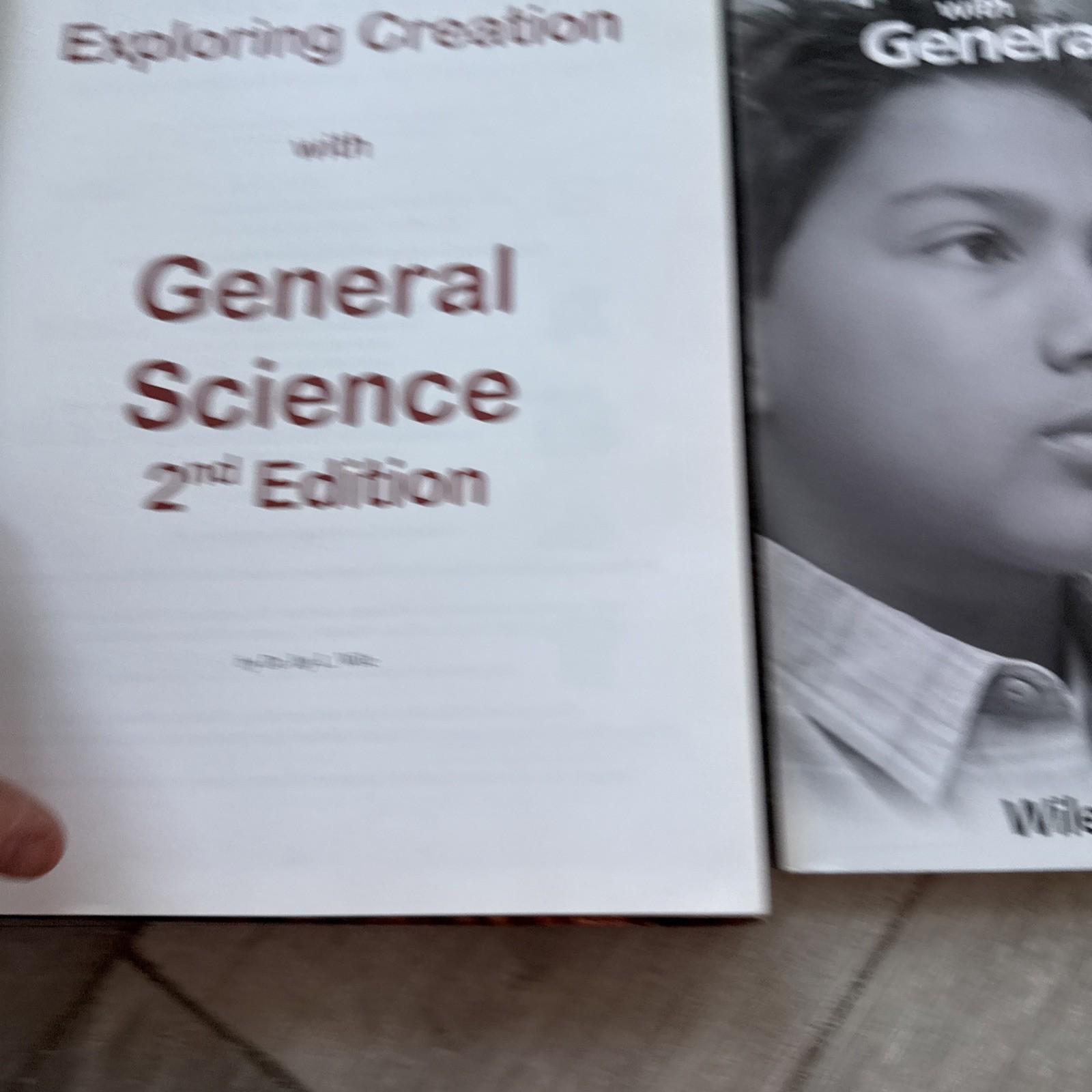 Apologia General Science 2nd edition Textbook and Solutions/Test Book