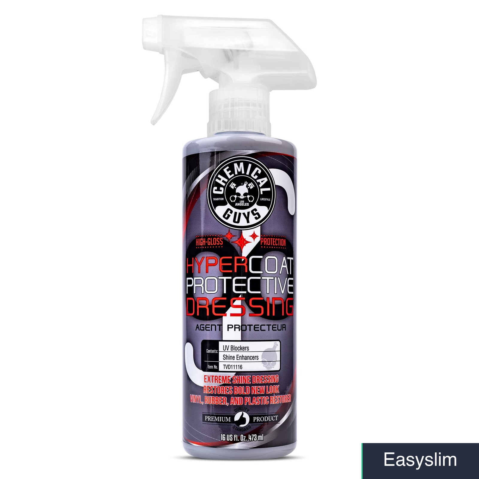 Gloss Dressing Restorer for Vinyl Rubber Plastic Car Trim Tires 16 oz