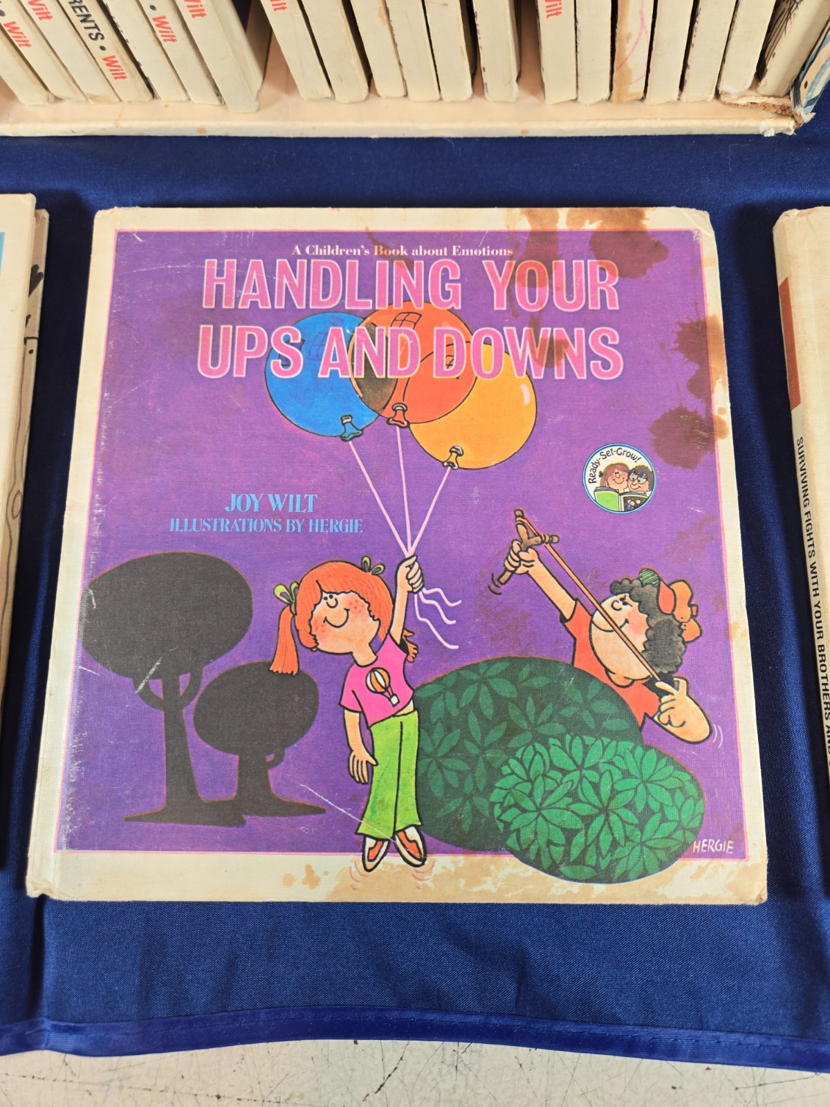 Vintage Joy Wilt “With” Children’s Self-Help Book Set 23 Volumes + Slipcase