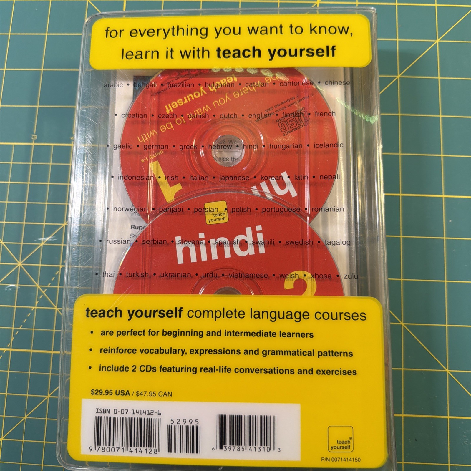 Teach Yourself Ser.: Teach Yourself Hindi Complete Course by Simon Weightman and