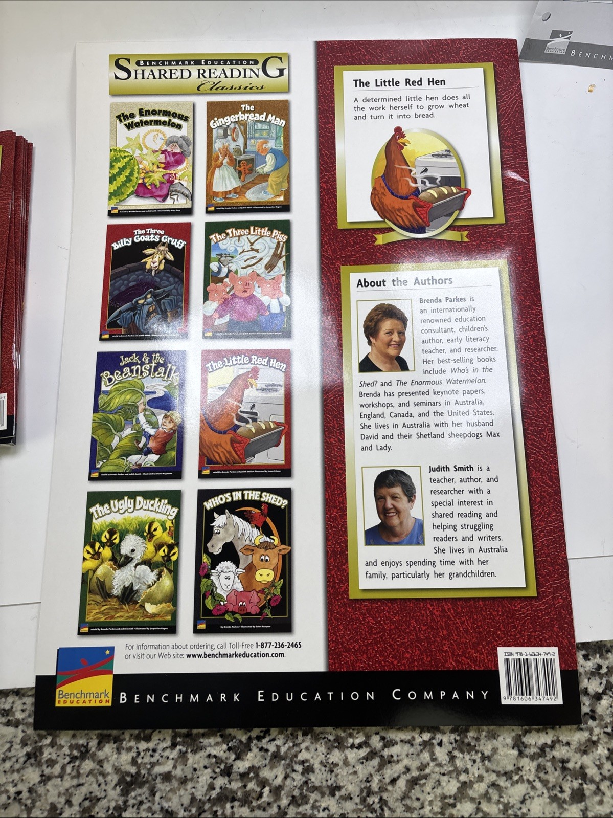 Mixed Lot Of Benchmark Education THE LITTLE RED HEN TEACHER’S RESOURCE SYSTEM