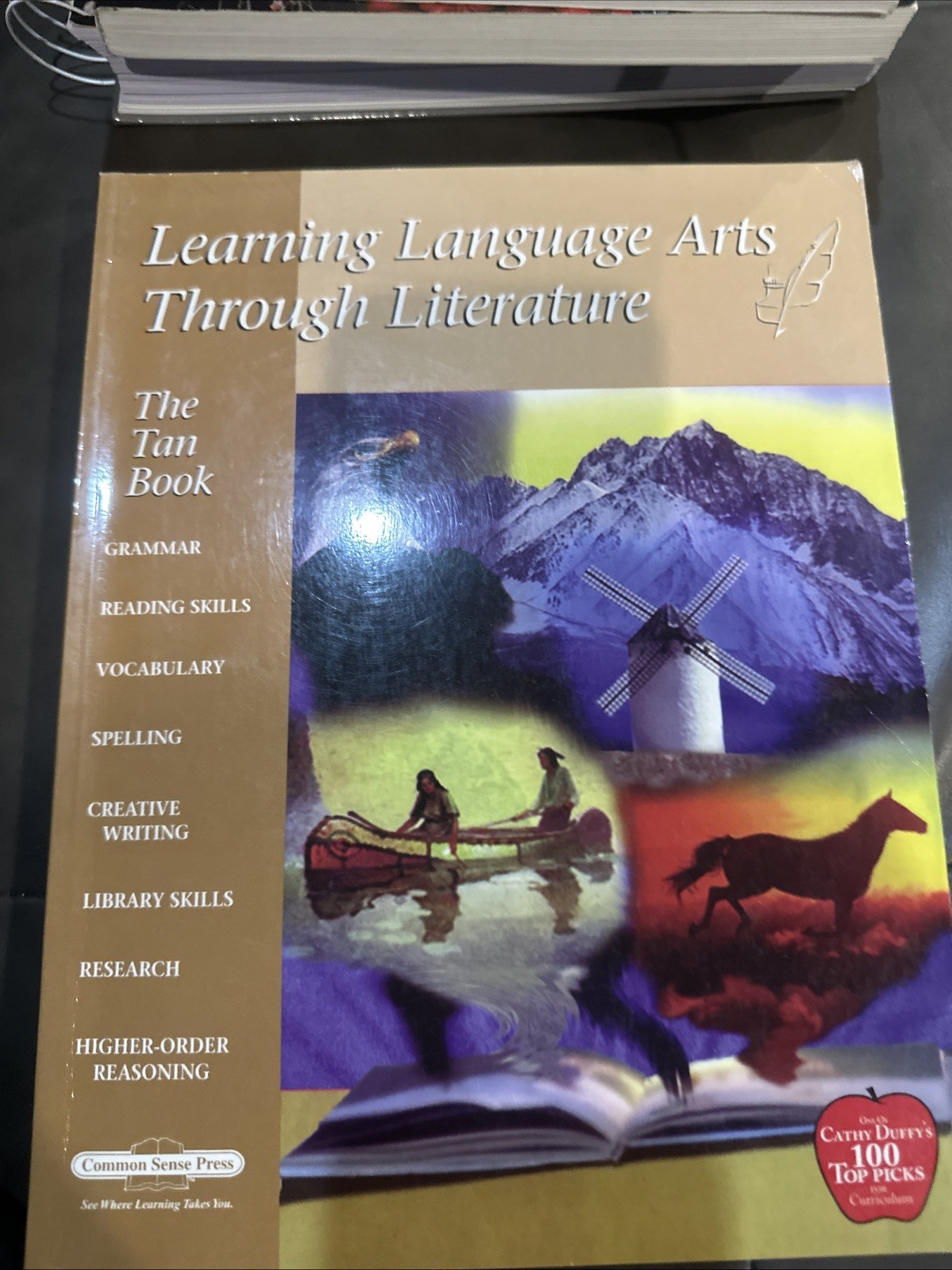 Learning Language Arts Through Literature TAN Book 6th Grade Skills TEACHER