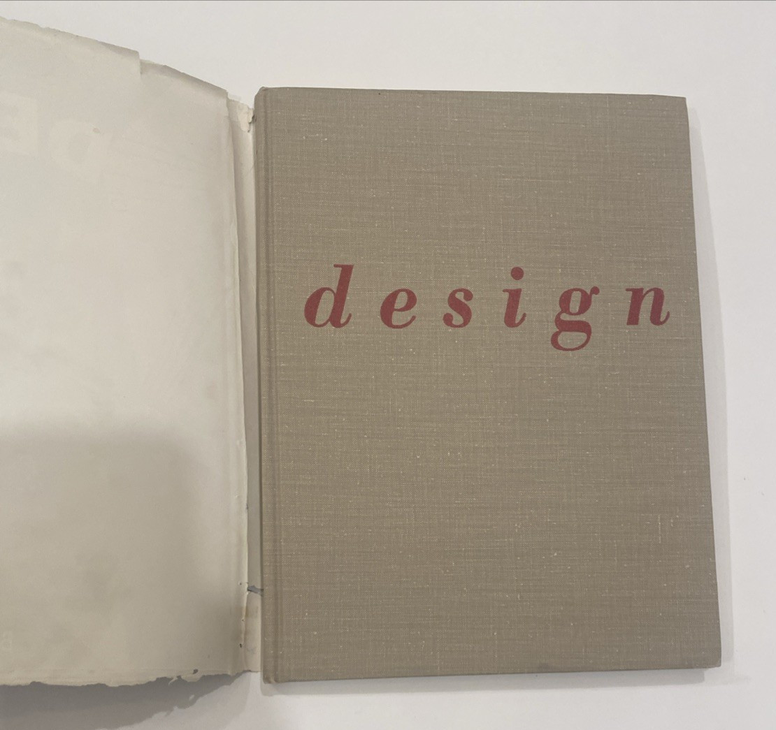 Design: A Creative Approach by Sybil Emerson Vintage HC Book Textbook 1961