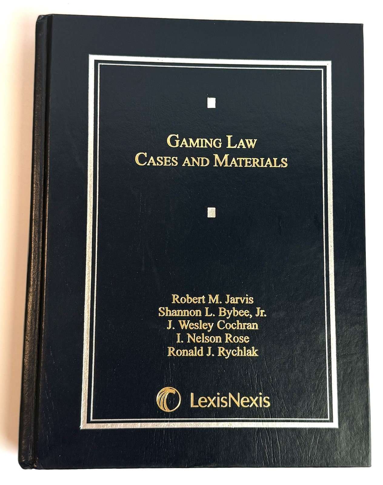 Book of Gaming Law: Cases and Materials Book Lexis Nexis SEALED – NEW