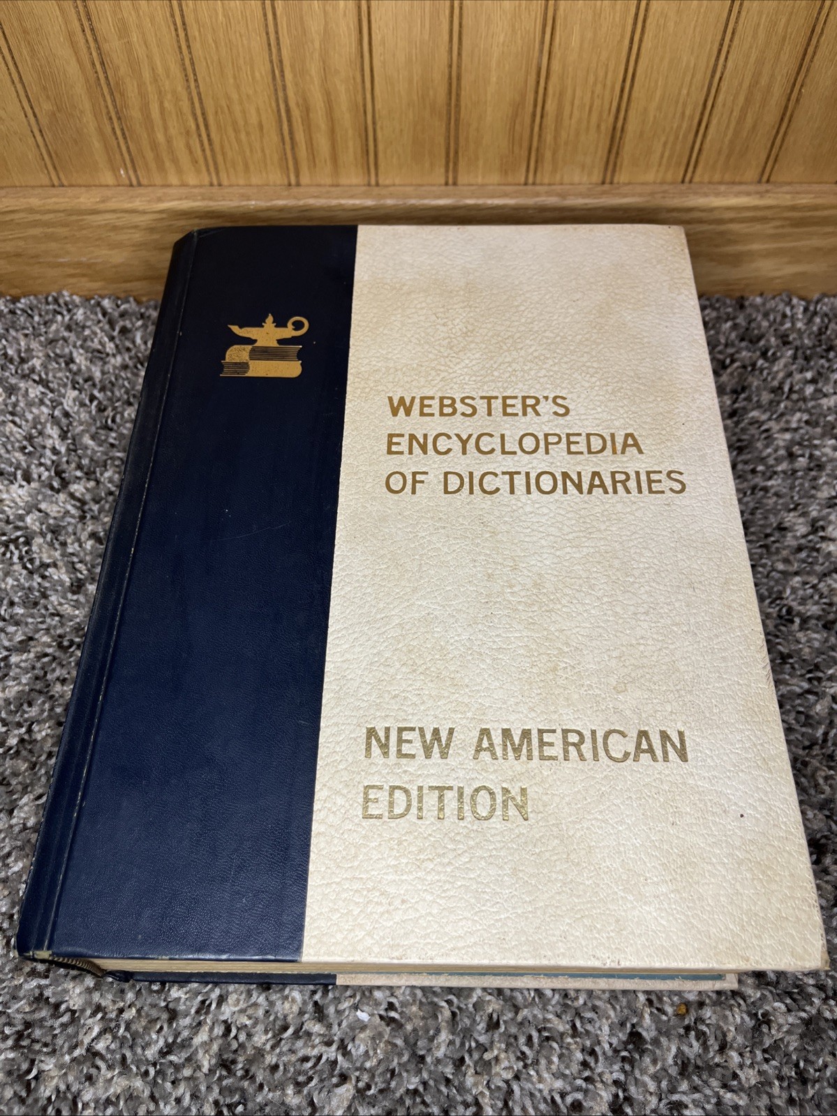 WEBSTER’S Encyclopedia of Dictionaries New American Edition 1978 Large Type Book