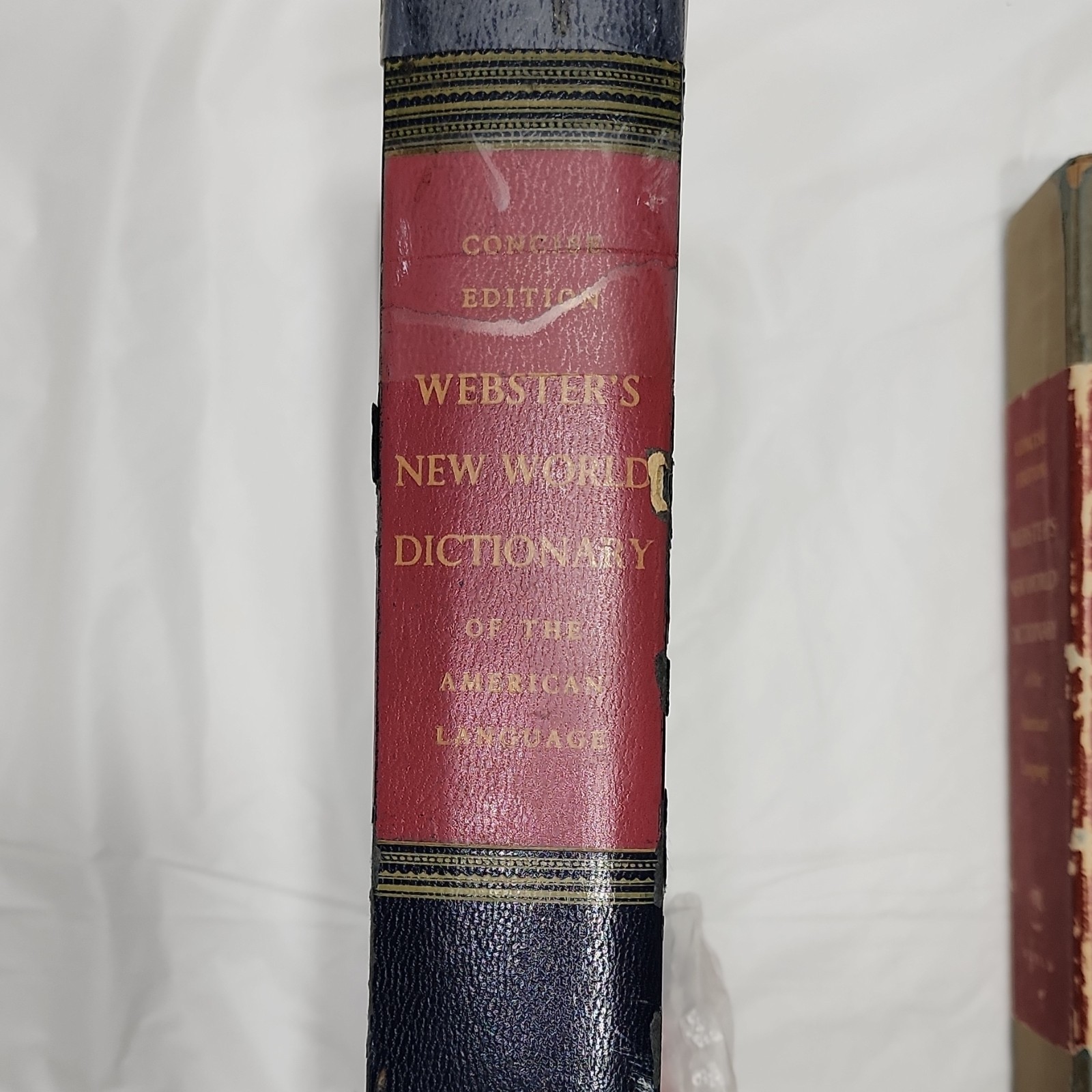 Webster’s New World Concise Dictionary Guralnik Illustrated ORIGINAL SLIPCASE
